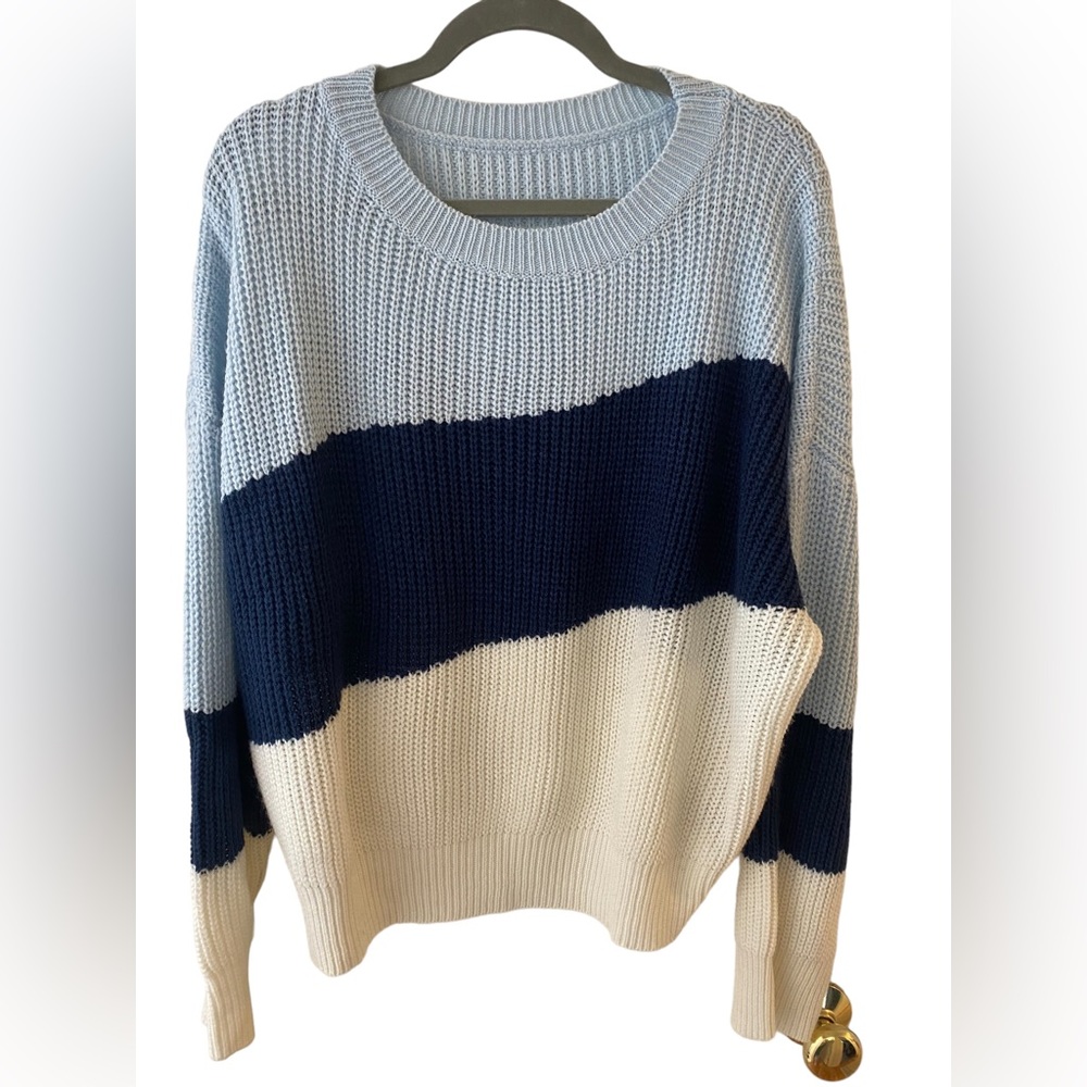 Colorblock Sweater